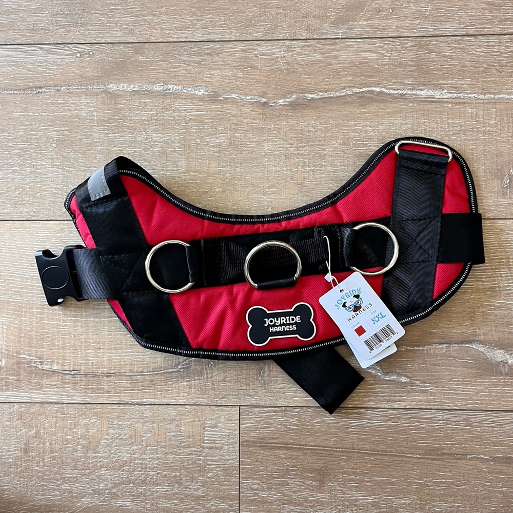 JOYRIDE Dog harness- Brand NEW Red XXL - Picture 1 of 4